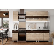 Кухня Монтана 2,0, Венге, Дуб сонома Кухня Монтана 2,0, Венге, Дуб сонома