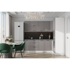 КГ Угловой Вектор 240*100 Грей (без столешницы) в.17