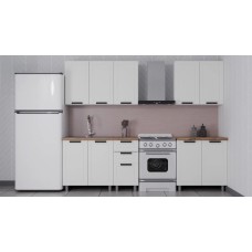 ГК Аленушка 2 м  Лилия Молочный/Молочный,скоба черный,черный