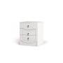 Тумба прикроватная Мария (2 шт.), Белый глянец холодный