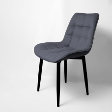 Стул "Бостон" черный матовый Velutto 32 графит Стул "Бостон" черный матовый Velutto 32 графит