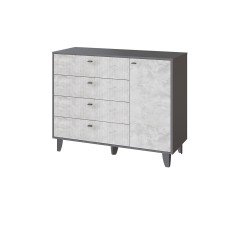 Комод Катрин-13, Графит, Мальта