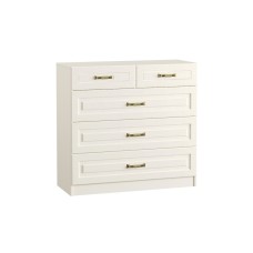 Комод Ливерпуль 10.103.01, Белый, Ясень ваниль