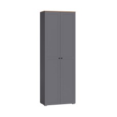 Шкаф 16.307 Остин Серый Графит, Дуб Золотой