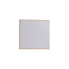 Зеркало навесное Комфорт 35, дуб золотистый