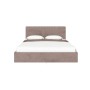 Кровать с латами Соло 140*200, Коричневый, бежевый