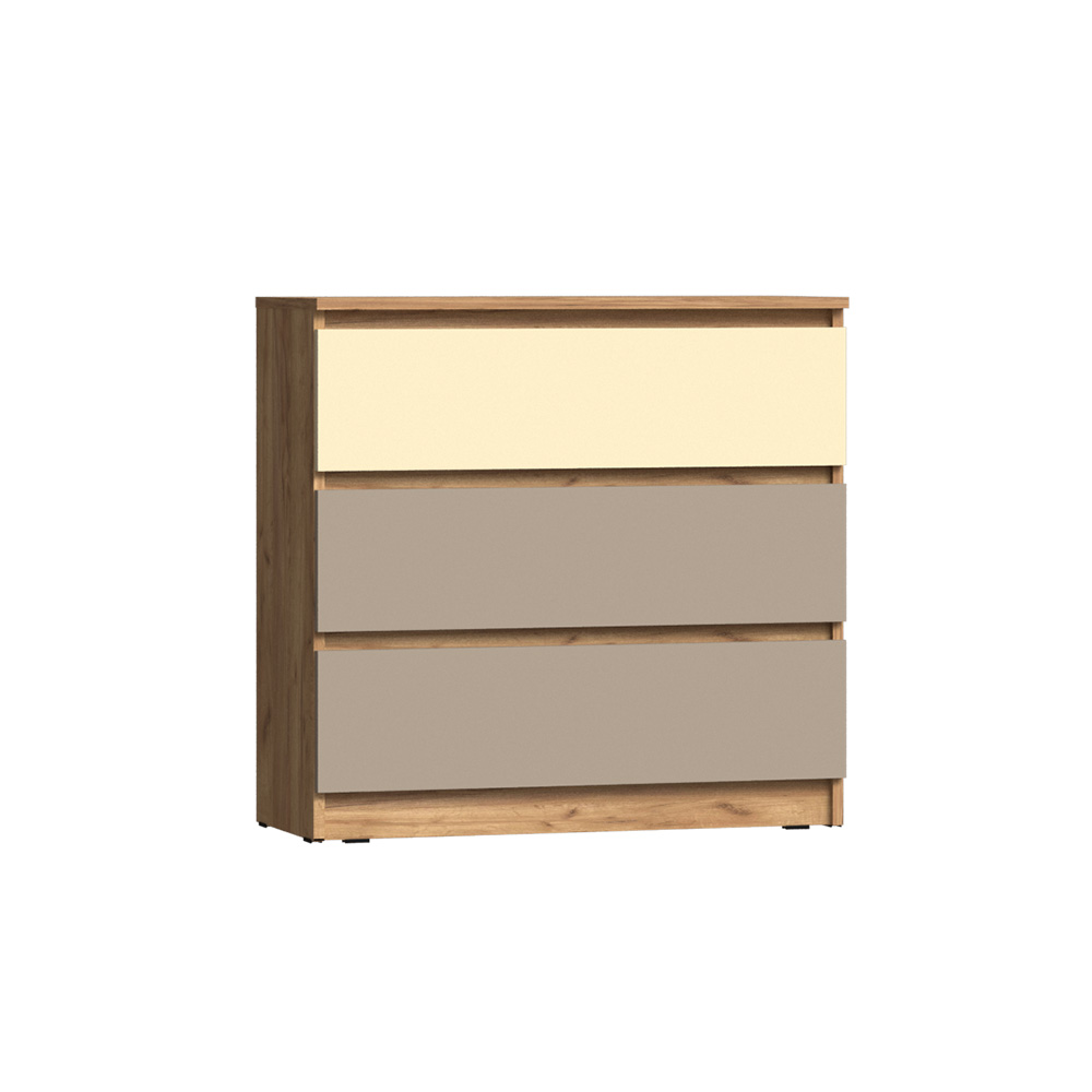 Комод Челси Color (800), Слоновая кость, Глиняный серый, Дуб крафт Комод Челси Color (800), Слоновая кость, Глиняный серый, Дуб крафт