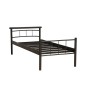 Кровать одинарная Токио 42.25-01, Черный