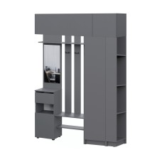 Прихожая Бали, Графит. Комплект 16