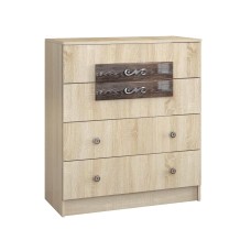 Комод современный Мадлен, Дуб шале мореный