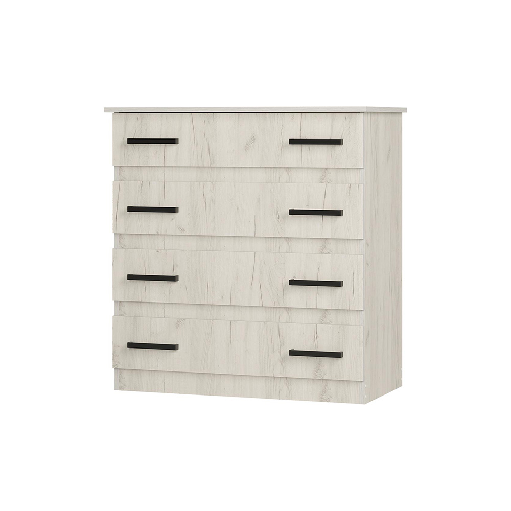 Комод Стандарт №6, Дуб крафт белый Комод Стандарт №6, Дуб крафт белый