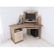 Стол компьютерный Грета-7, ясень шимо Стол компьютерный Грета-7, ясень шимо