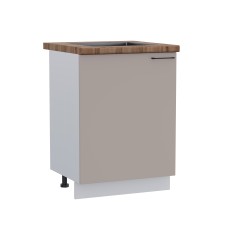 КГ ШНМ 600 Магнолия/Белый гладкий Арника РМ (без столешницы)