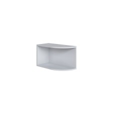 Антресоль углов. зав. Мадрид (0,25) радиусное 300 белый