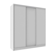 Шкаф-купе трехдверный 2000 Домашний Белый