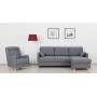 Диван кровать угловой Дилан, Серый
