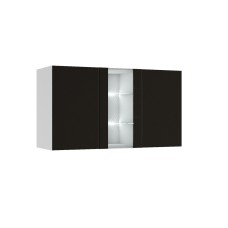 Тумба подвесная Флорис ТБ-002, Черный глянец, Белый Тумба подвесная Флорис ТБ-002, Черный глянец, Белый