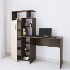 Стол компьютерный Квартет-7, венге/дуб молочный Стол компьютерный Квартет-7, венге/дуб молочный