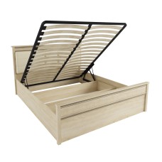 Кровать с подъемным механизмом Ливорно ЛКР-1 160х200, дуб Кровать с подъемным механизмом Ливорно ЛКР-1 160х200, дуб