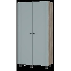 Шкаф 2-х створчатый "Олива" ШК-03 Дуб каньон/MF11 Шарли бриз