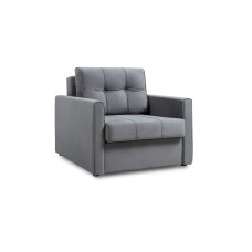 Кресло-кровать Лео Серое