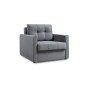 Кресло-кровать Лео Серое