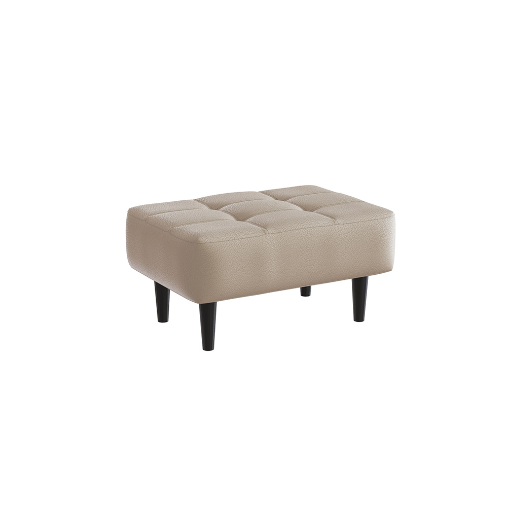 Пуф Корк, Экокожа бежевый Пуф Корк, Экокожа бежевый