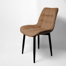 Стул "Бостон" белый матовый Velutto 03 капучино Стул "Бостон" белый матовый Velutto 03 капучино