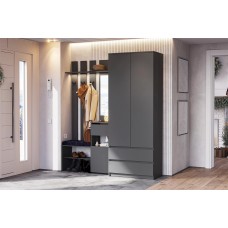 Прихожая Денвер графит. Комплект