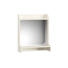 Полка с зеркалом Ливерпуль 10.118, Белый