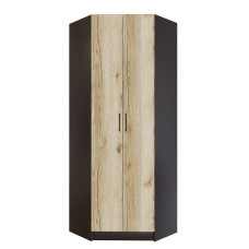 Шкаф угловой Денвер, Венге, Дуб Делано