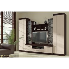 Гостиная Атлантида 4, Дуб беленый, Венге Гостиная Атлантида 4, Дуб беленый, Венге