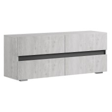 Тумба под ТВ ТБ-07 Мрия, Бетон пайн светлый, графит