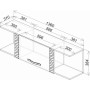 Антресоль навесная Монако АН-07