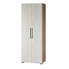 Шкаф Модена 2-хств. МШ-23 Дуб крафт табачный/Дуб крафт белый Шкаф Модена 2-хств. МШ-23 Дуб крафт табачный/Дуб крафт белый