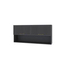 Полка навесная Толедо ТН-1, Графит серый