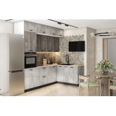 КГ Угловой Модус 240*100 Цемент (без столешницы) в.56