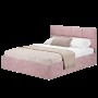 Кровать 160х200 с реечным настилом Линда КР-16, Шарли Пинк
