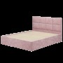 Кровать 160х200 с реечным настилом Линда КР-16, Шарли Пинк