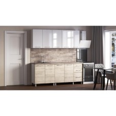 Кухня Танго 2м.,Белый;Дуб Шале