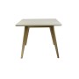Стол обеденный Олсон Мини 90, слоновая кость/натуральный