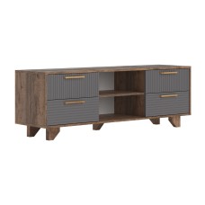 Ньёрд ТВ Тумба 1500.4 Дуб Самдал / Черника