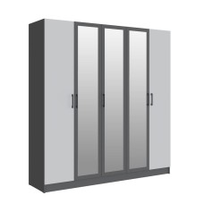 Шкаф Вегас 2000, Графит серый, Камень серый