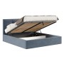 Кровать с подъёмным механизмом 1800 Римини, темно-серый 017