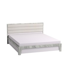 Кровать с ортопедическим основанием (металл) Айрис 306 Люкс 180х200, статуарио Кровать с ортопедическим основанием (металл) Айрис 306 Люкс 180х200, статуарио