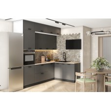 Угловой Модус Графит серый 240*100 (со столешницей, сонома, 26) в.1