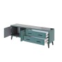 Тумба ТВ Виго 1,6, Бирюзовый