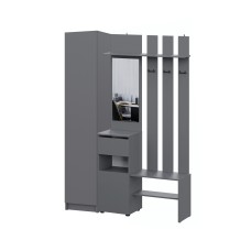 Прихожая Бали, Графит. Комплект 1