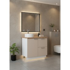 ВГ 900 Магнолия/Белый гладкий Арника РМ (со столешницей) в.1 ВГ 900 Магнолия/Белый гладкий Арника РМ (со столешницей) в.1