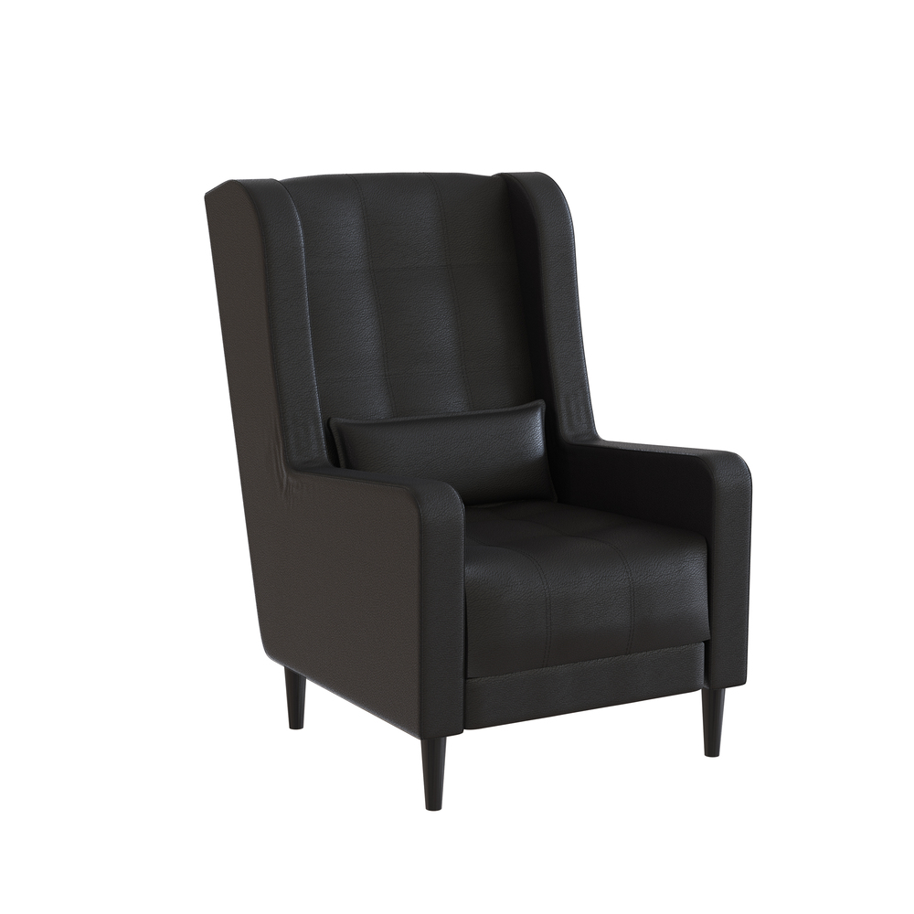 Кресло Корк, Экокожа черный Кресло Корк, Экокожа черный